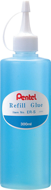 Pentel Roll'n Glue Rollkleber – Roller, permanent, transparent, auswaschbar, tropffrei, 300 ml, für Basteln