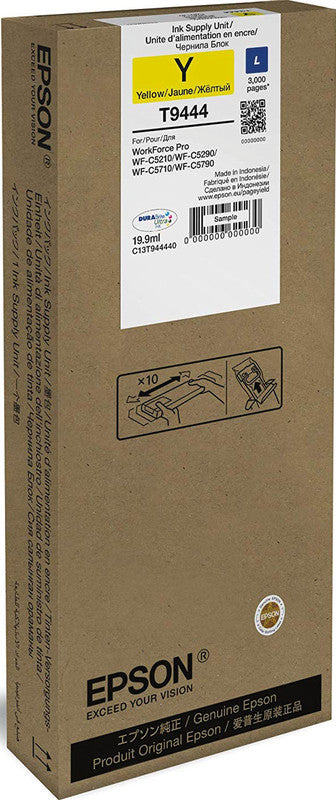 Epson Tintenpatrone T9444, Gelb, 3'000 Seiten – für Epson-Drucker