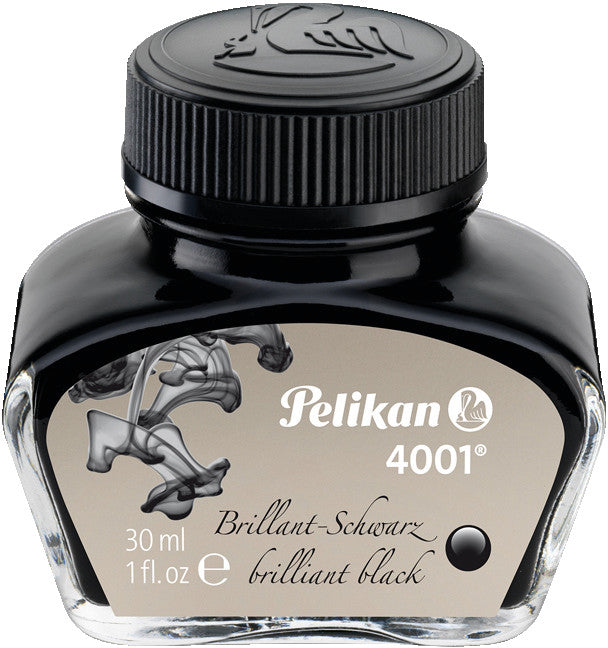 Pelikan Tintenglas 4001 – Schwarz, geruchsarm, 30 ml