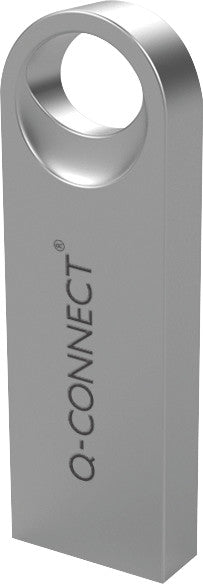 Q-CONNECT USB-Stick – 16 GB, USB 3.0, silber