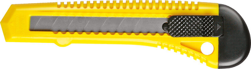 Forofis 18 mm Abbrechmesser, Klingenarretierung, Kunststoff, Gelb