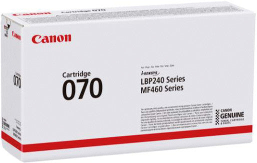 Canon Toner 070 – schwarz, 3000 Seiten – für Mono-Laserdrucker/Multifunktionsgeräte