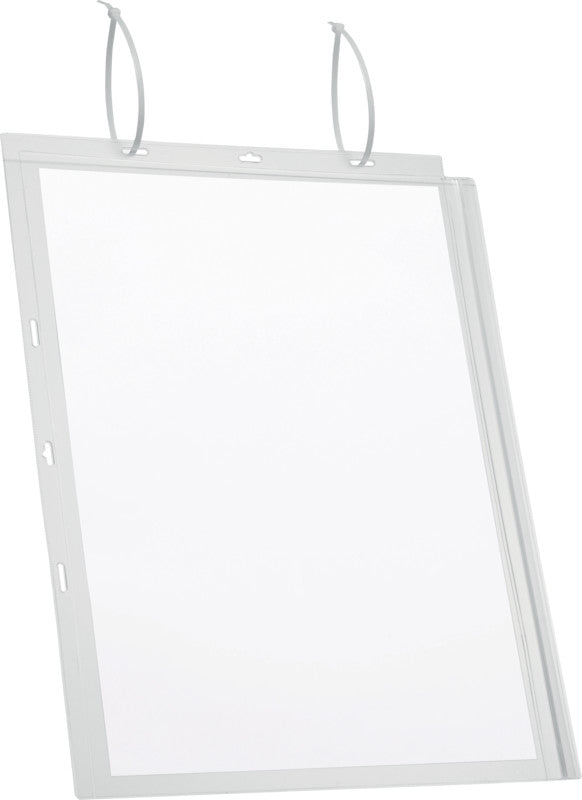 Durable Plakattasche – 297 × 420 mm, transparent, Kunststoff, wiederablösbar