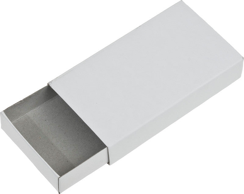 Noname Zündholzschachteln – 500 Stück – weiss – 35 × 12 × 52 mm