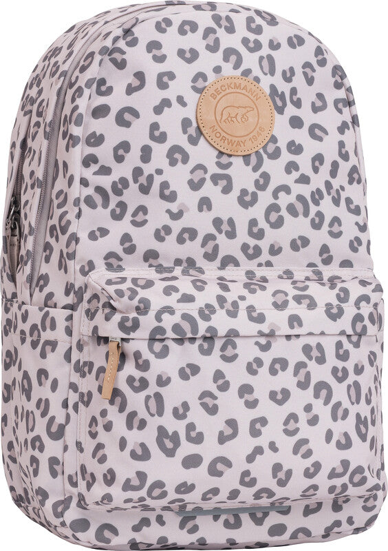 Beckmann Rucksack City – Leopard – aus recycelten PET-Flaschen (rPET)