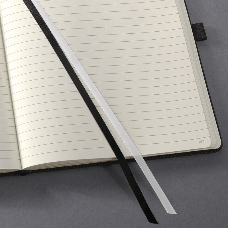 Sigel Notizbuch Conceptum, 180 × 240 mm, kariert, 194 Seiten – schwarz