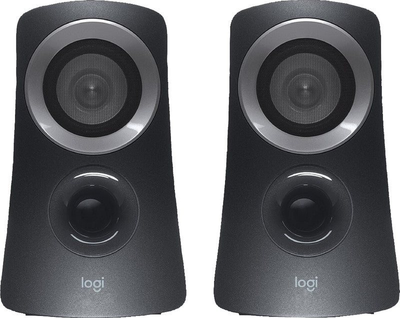 Logitech Z313 – PC-Lautsprecher-Set 2.1 – 25 W, mit Subwoofer, 3,5 mm Klinke, Schwarz