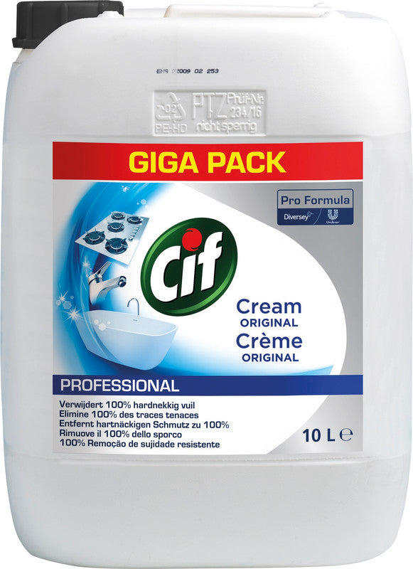 Cif Pro Formula – Allzweckreiniger Professional Crème Original – 10 l