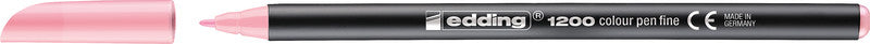 Edding Fasermaler, Strichbreite 1 mm, 6 Farben