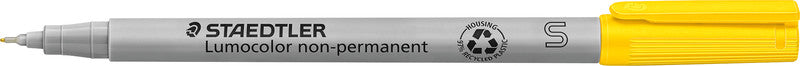 Staedtler Non-Permanent-Marker Lumocolor – superfein 0,4 mm – gelb – nachfüllbar
