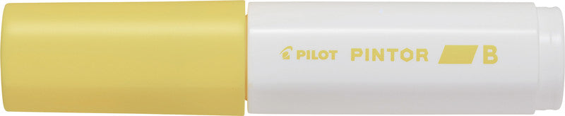 Pilot Pigment Marker Pintor – Keilspitze 8 mm – Sortiert – 4er-Set – Für dunkle Oberflächen geeignet
