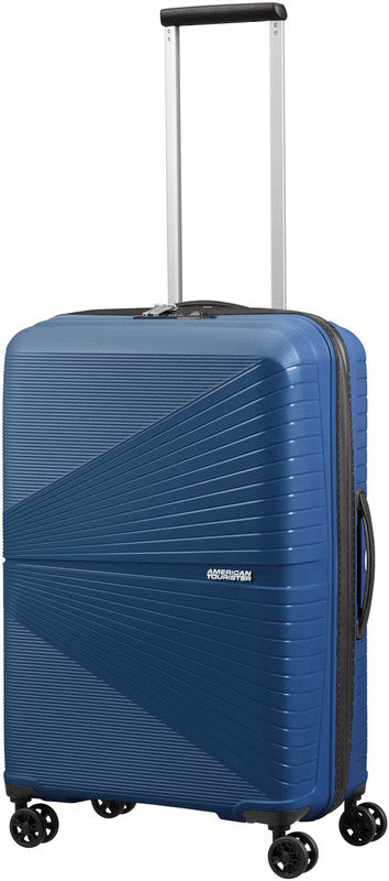 American Tourister Trolley – 67 l, Hartschale, 4 Doppelrollen, mit TSA, Midnight Navy, 44,5 × 67 × 26 cm
