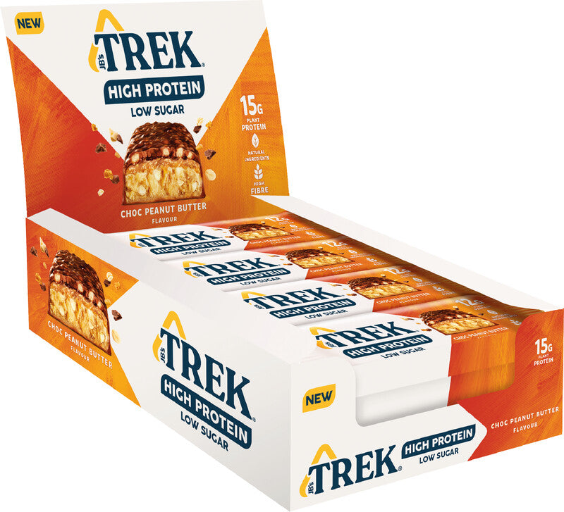 Trek Energieriegel – Choc Peanut Butter, vegan, 55 g