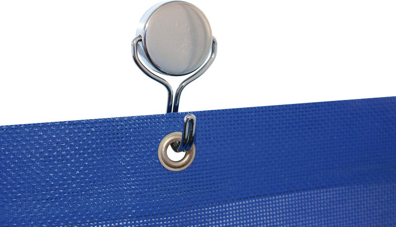 MAUL Magnet mit Karussell-Haken – Stahl, hellsilber – 1er-Pack