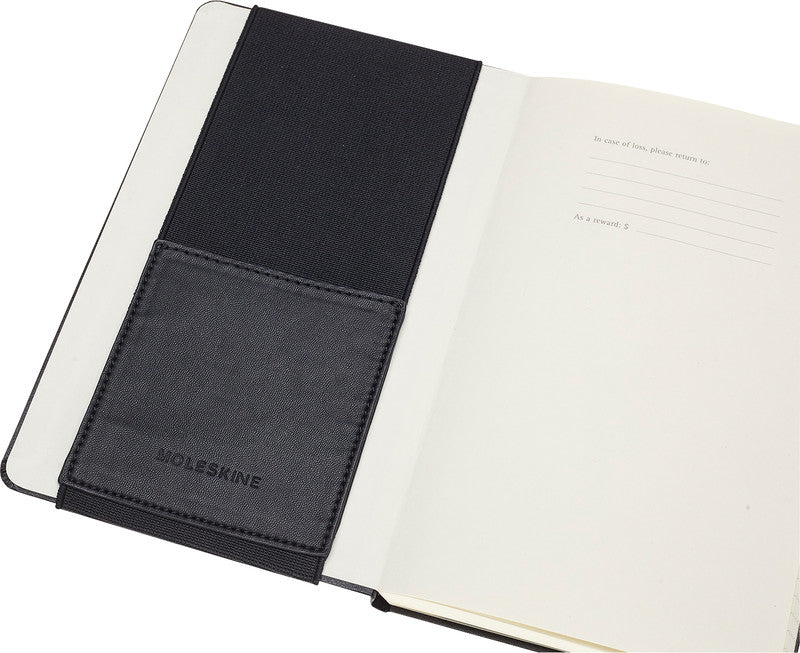 Moleskine Utensilienband Classic – für Moleskine Large, Notizbücher bis 210 mm Höhe – 90 × 210 mm