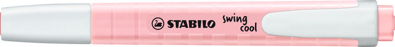 STABILO swing cool Pastel Edition Textmarker Set 4 Farben Pastell – Keilspitze, 1–4 mm
