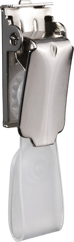 Durable Clips für Ausweishalter, Metall, Silber