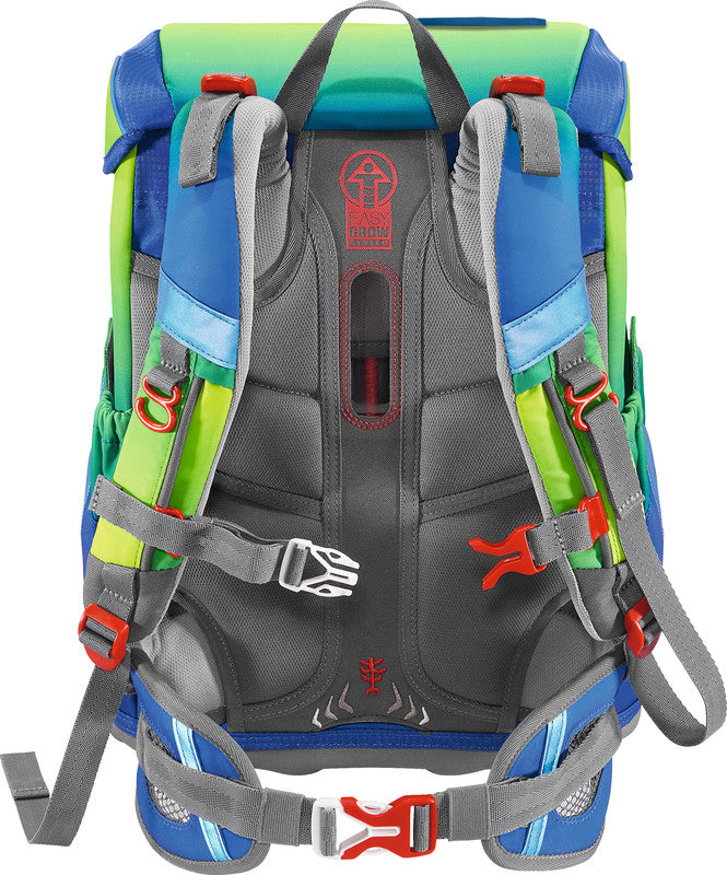 Step by Step Schulrucksack-Set – 5-teilig – Red Octopus Pius