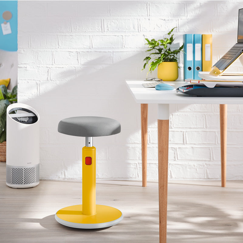 Leitz Hocker Ergo Cosy Active – Sitzhöhe 46–79 cm, 110 kg, grau