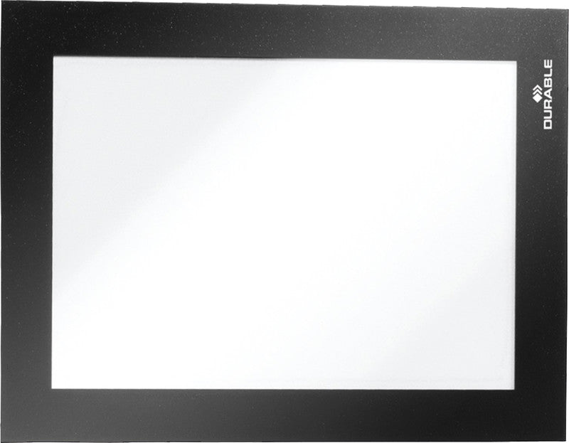 Durable Magnetrahmen – A6 – Schwarz – 5er-Pack