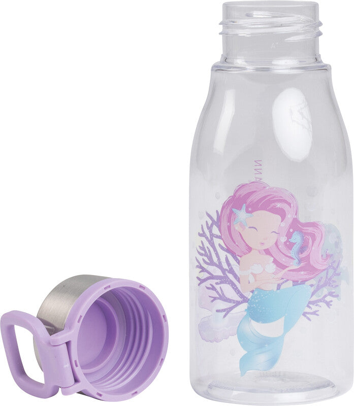 Beckmann Trinkflasche Classic – 4 dl – Kunststoff, Schraubverschluss, auslaufsicher – Seashell