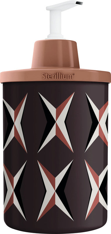 Sterillium Mia – Desinfektionsmittelspender, für 475/500 ml Flaschen, zum Aufstellen, Kunststoff, braun