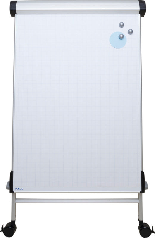 MAUL Flipchart-Block – 69 × 96 cm, weiss, Metall, Recycling