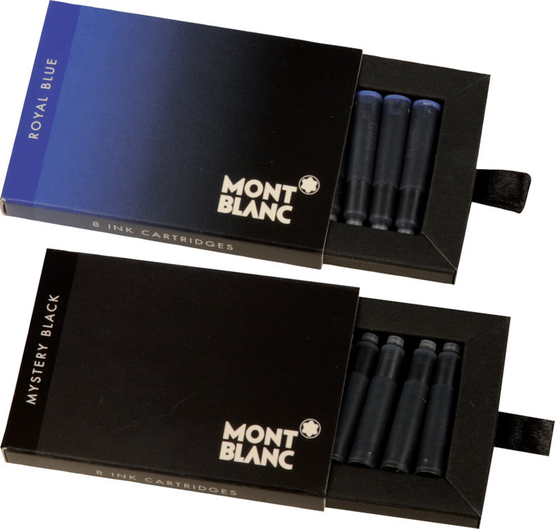 Montblanc Tintenpatronen – Königsblau, geruchsarm, 8 Stk.