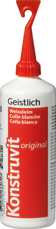 Konstruvit Weissleim – 100 g – weiss – trocknet transparent, lösungsmittelfrei