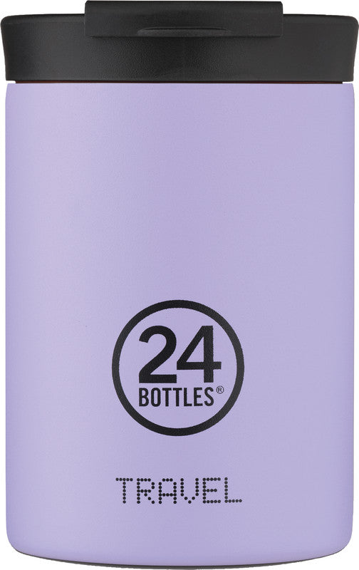 24Bottles Thermobecher Travel Tumbler – 3,5 dl – Edelstahl, isoliert, Sip&Go-Deckel – Erica