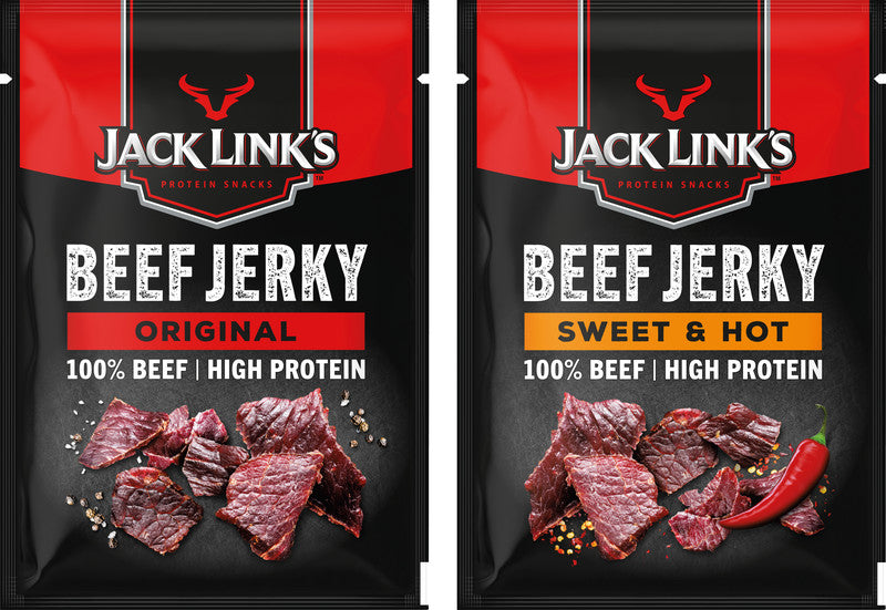 Jack Link's Beef Jerky – Fleischsnack, 25 g
