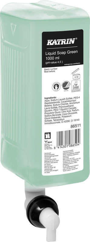 Katrin Flüssigseife Nachfüllung – 1'000 ml – Frisch – für Inclusive