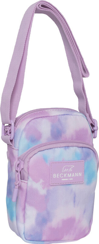 Beckmann Umhängetasche – Motiv Tie Dye, 11 × 17 × 5 cm, Polyester (PES)