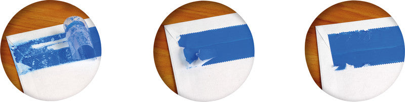 Scotch Siegelband 820 – permanent, postgenehmigt, glatt, Kunststoff, 35 mm × 33 m, blau