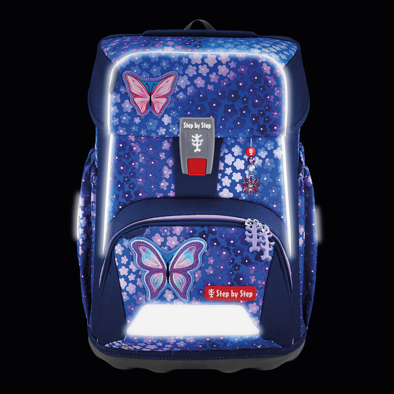 Step by Step Schulrucksack-Set – 5-teilig – Butterfly Maja