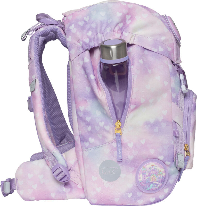 Beckmann Classic Schulrucksack – Einhorn Prinzessin Lila