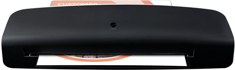 Q-CONNECT Laminiergerät A4 – 2 Rollen, 75–125 µm, 2 Min. Aufheizzeit, 400 mm/min, Schwarz