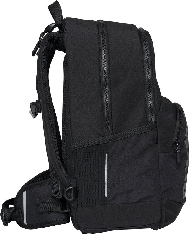 Beckmann Junior Sport Rucksack – Black Bold – 31 × 45 × 22 cm – Recycelte Materialien