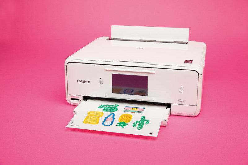 Silhouette Schrumpffolie – Weiss – 21,5 × 28,0 cm – für Silhouette Schneideplotter