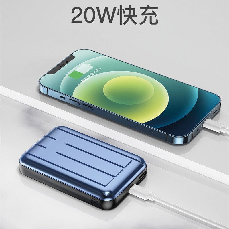 Noname MagSafe Powerbank 5000 mAh für iPhone (MagSafe), Blau