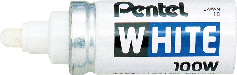 Pentel Permanentmarker für dunkle Materialien – weiss