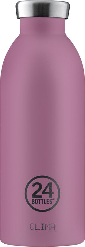 24Bottles Trinkflasche Clima – 5 dl – Edelstahl, isoliert, Schraubverschluss – Mauve