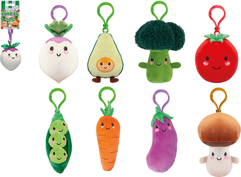 Noname SOMBO Schlüsselanhänger – Plüsch, L 120 mm, assortiert, 8 Motive