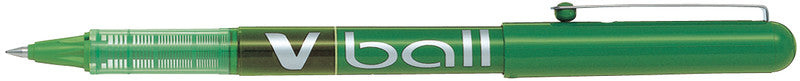 Pilot V-Ball – Tintenroller, mit Kappe, 0,3 mm, Grün