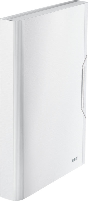Leitz Fächermappe A4 – 5 Fächer, Polypropylen (PP), Weiss, bis 250 Blatt