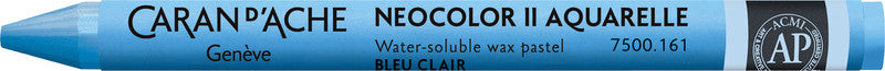 Caran d-Ache Caran d'Ache Neocolor II Aquarellfarbstift – Hellblau, Mine Ø 8,6 mm
