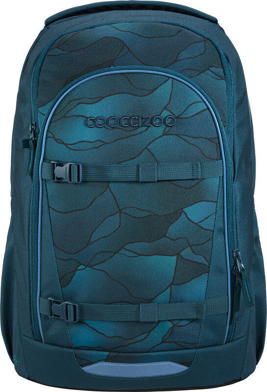 Coocazoo Rucksack Every – Crystal Waves – 30 × 46 × 22.5 cm – umweltfreundliche Verpackung