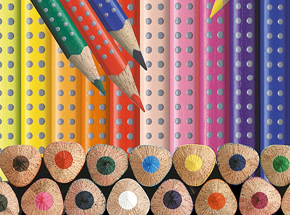 Faber-Castell Aquarellfarbstift Colour Grip 2001 – gebrannter Ocker, Ø 3 mm, dreieckig, FSC