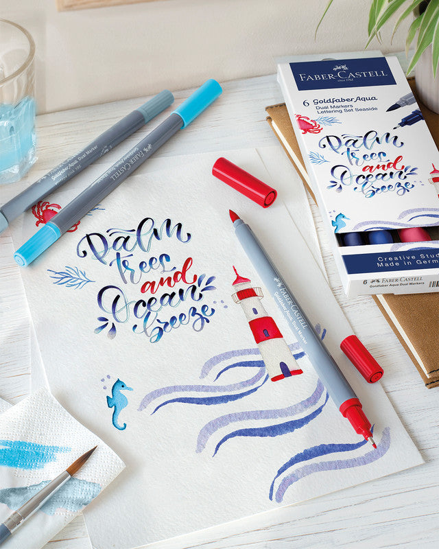 Faber-Castell Goldfaber Aqua Filzstifte, auswaschbar, 1 Stk.