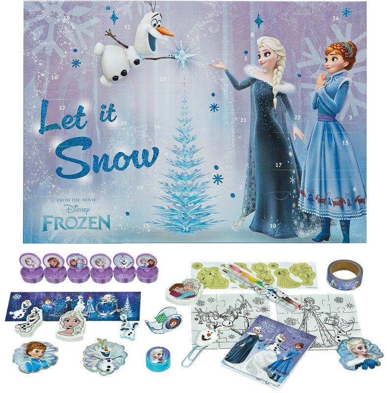 Noname Adventskalender Frozen – 42 × 30 × 3 cm, Karton